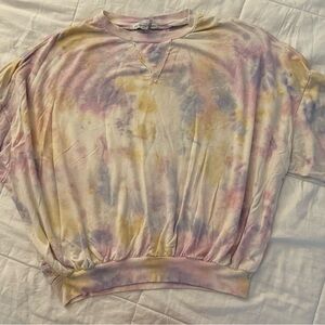 WeWoreWhat Pastel Tie-Dye Sweatshirt